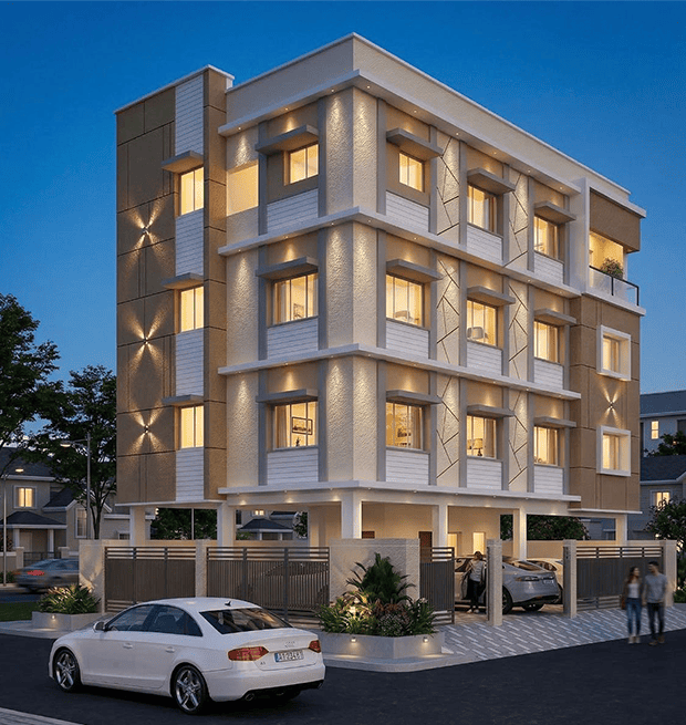 Ranganathan residential construction project in Perungudi, Chennai